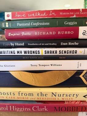 Decorative, Neutral, Cranberry, Books by Color Bundle, Bundle for Home Staging